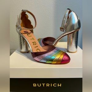 Absolutely Fabulous “Shining Sunshine” Pumps by Jessica Butrich! US 7.5 Euro 38.